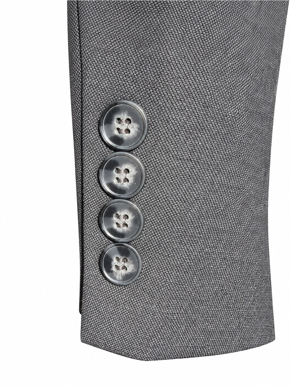 Calvin Klein Gray Men's 2 piece Suit: Blazer 50L Pants 44x42